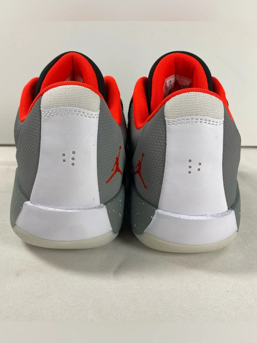 Jordan Luka .77 Mens 10 Off Noir Grey Crimson Basketball HF0806-005 NWOB
